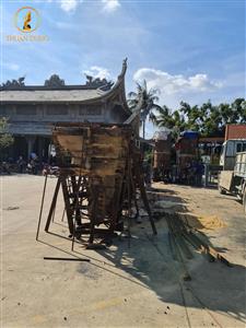 Công tác chuẩn bị lễ chú nguyện rót đồng đúc 15 tượng Bồ Tát và lịch đại Tổ sư tại chùa Phổ Minh tỉnh Đắc Lắc 11
