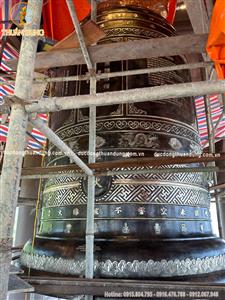 Đúc chuông 30 tấn tại chùa Tam Chúc năm 2023 5
